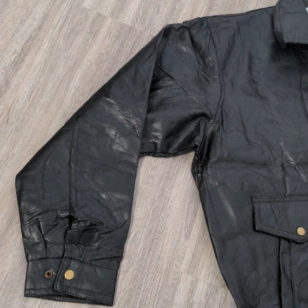 NWT Napoleon Leather outfitters jacket - Picture 5 of 7